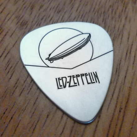 Led Zeppelin Band Rock Photo Guitar Pick Collectible Music Gift Present